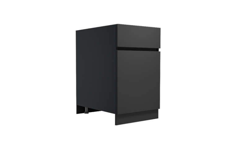 Black Color Outdoor Kitchen Trash Drawer