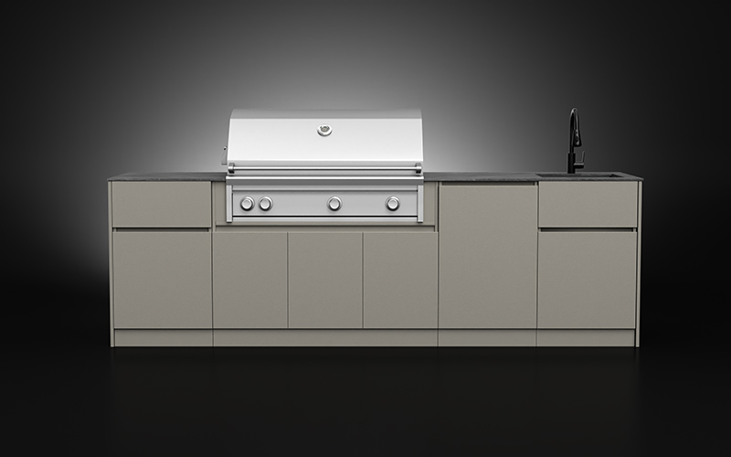 4 Modular Backyard Outdoor Kitchen