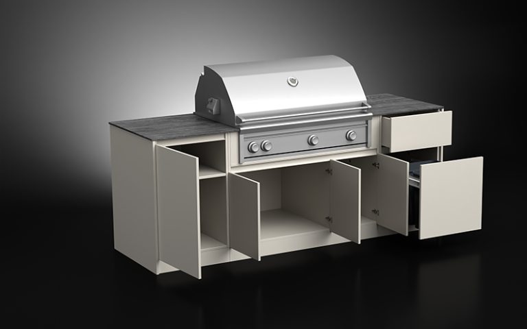Aluminium Powder Coated Modular Outdoor Kitchen