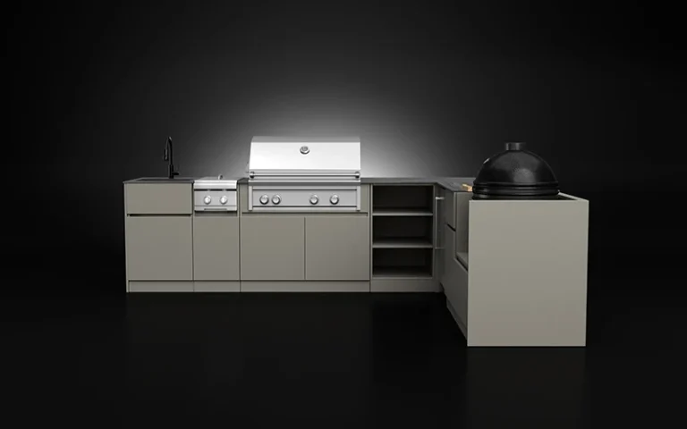 Eco-Friendly Aluminium Outdoor Kitchen Cabinet