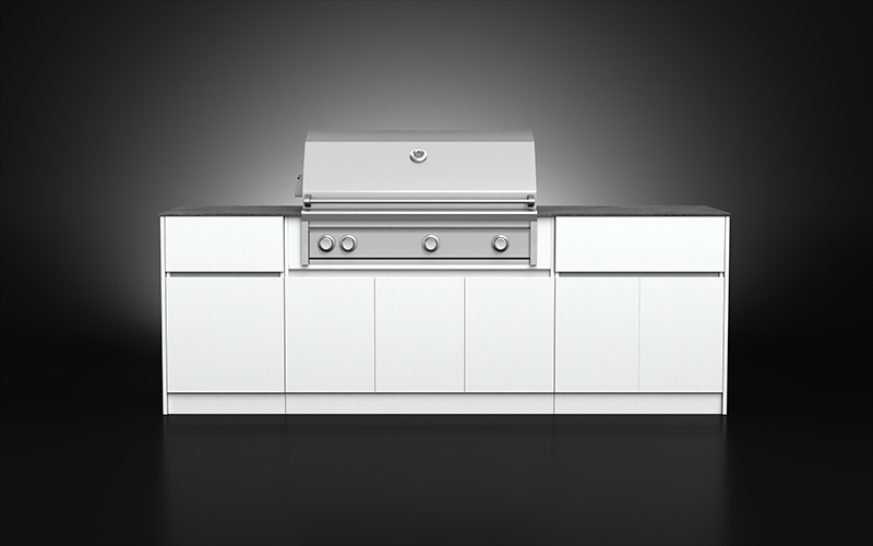Extruded Aluminium Freestanding Outdoor Kitchen