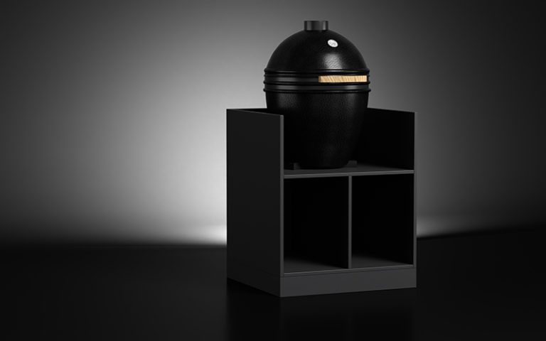 Extruded Aluminium Kamado Grill Outdoor Kitchen Cabient