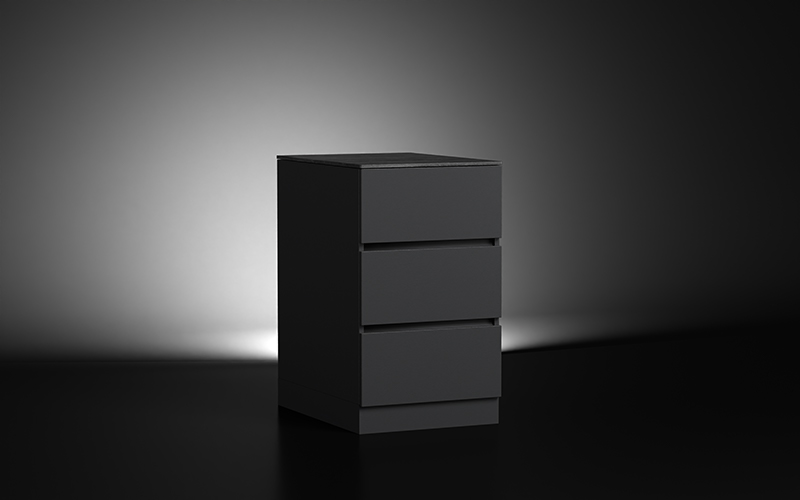 Extruded Aluminium Outdoor Drawer Unit