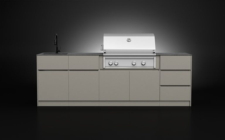 Extruded Aluminium Outdoor Garden Kitchen Units