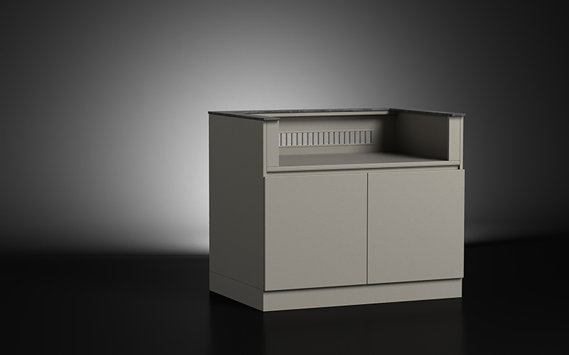 Extruded Aluminium Outdoor Kitchen Grill Cabinet