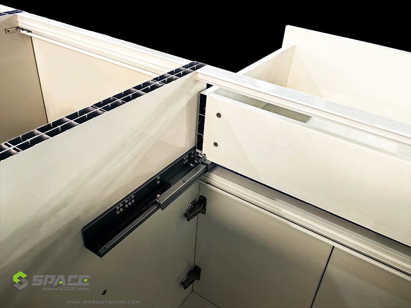Extruded Aluminium Outdoor Kitchen Structure