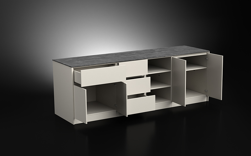 Garden Storage Cabinet With Countertop