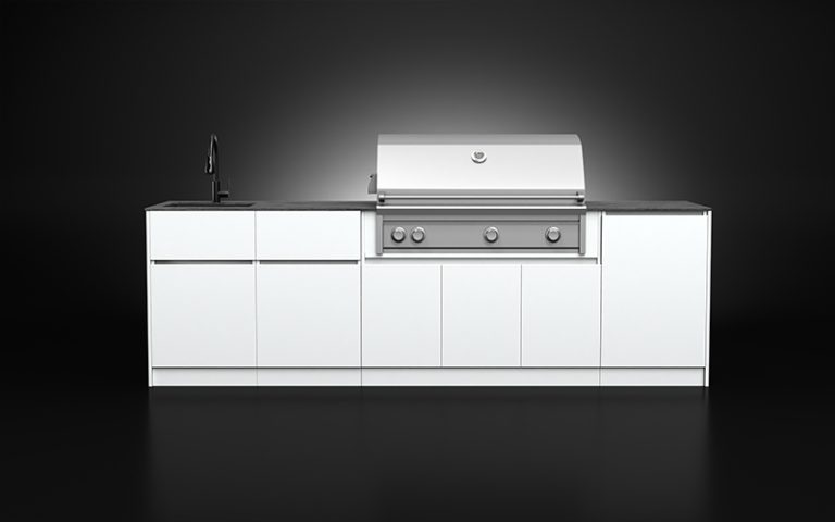 Modern Exterior Cabinets For Outdoor Kitchen