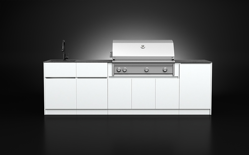 Modern Exterior Cabinets For Outdoor Kitchen