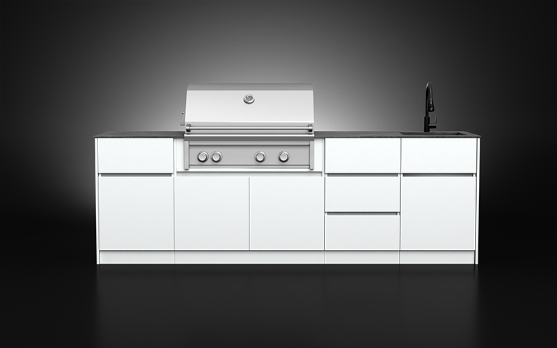 Modern Outdoor Kitchen Cabinets