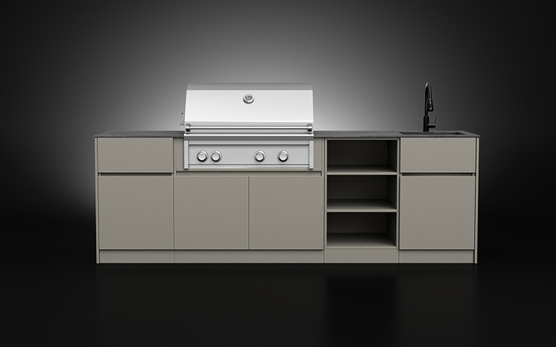 Modern Weatherproof Outdoor Cabinets With sink