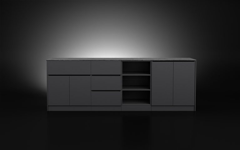 Modular Aluminium Outdoor Storage Cabinet