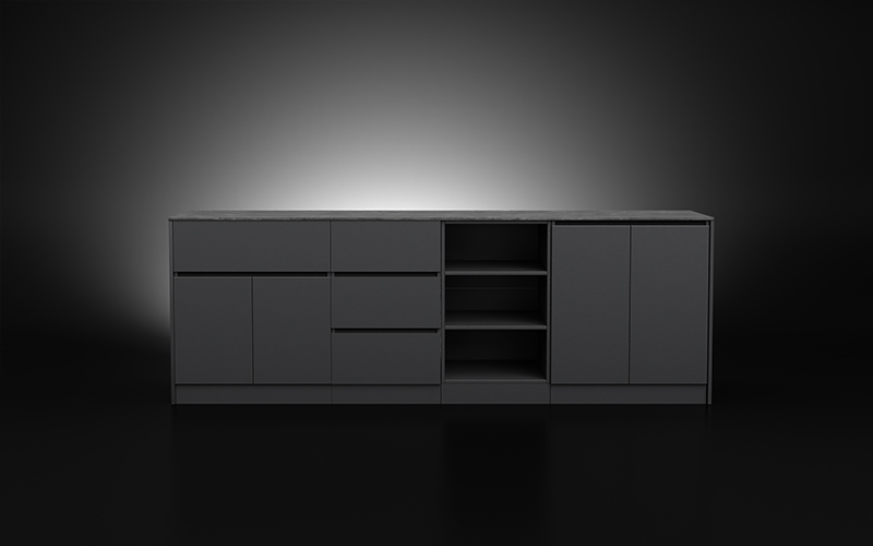 Modular Aluminium Outdoor Storage Cabinet