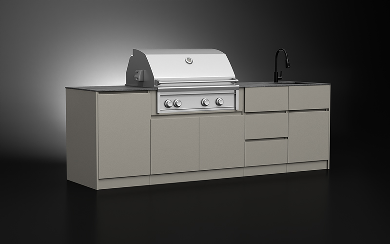Modular Exterior Kitchen Cabinets