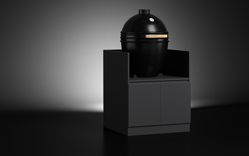Modular Kamado Outdoor Kitchen Cabient