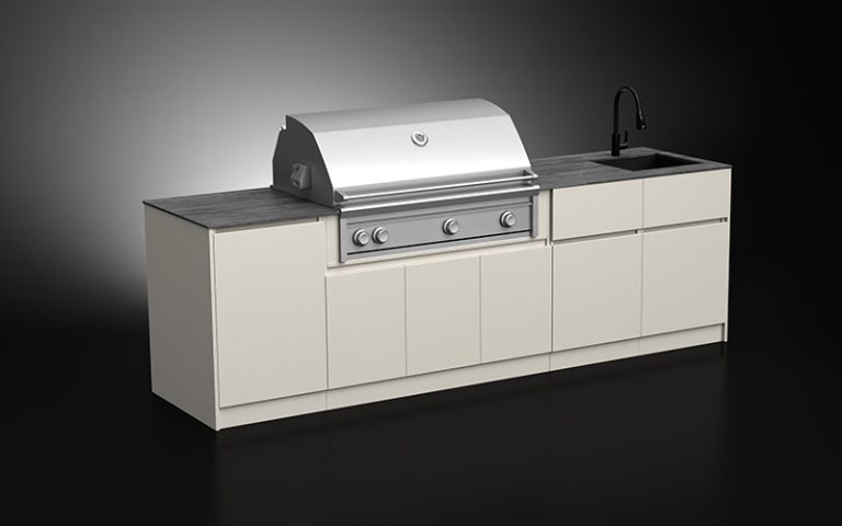 Modular Outdoor Kitchen Cabinets For 42 Grill