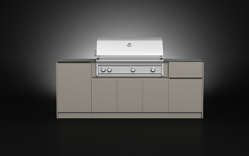 Modular Outdoor Kitchen For 42 Built-in Grill