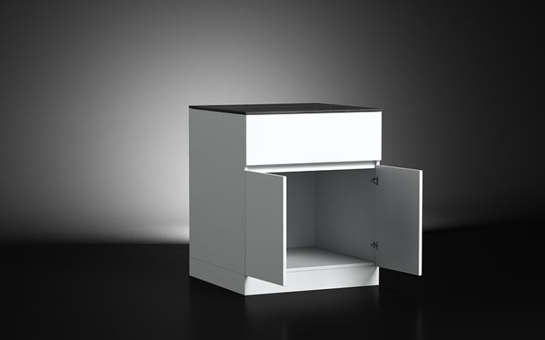 Modular Outdoor Storage Cabinet With Drawer
