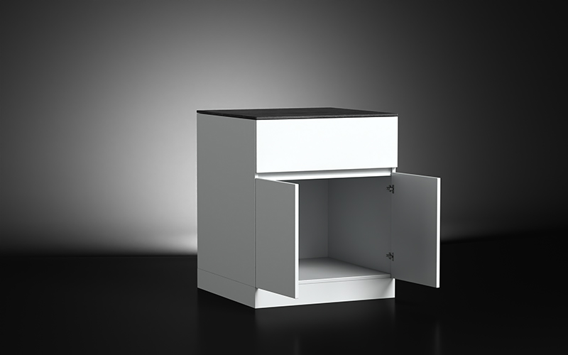 Modular Outdoor Storage Cabinet With Drawer