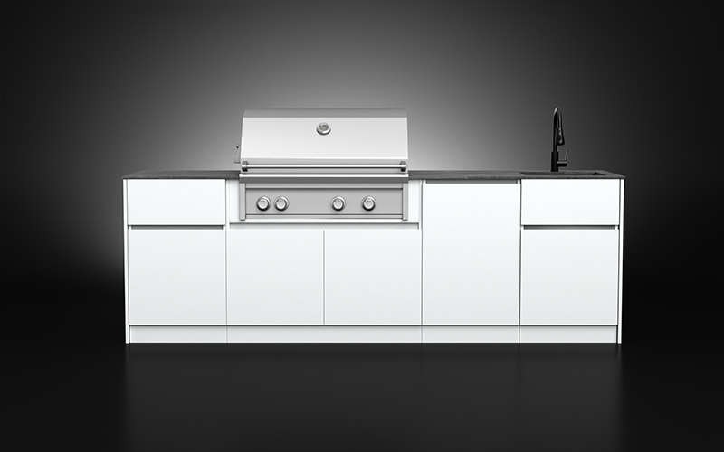 Modular Small Outdoor Ktchen With Sink