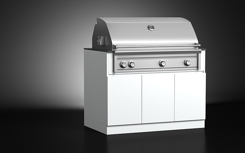 Outdoor BBQ Grill Cabinets