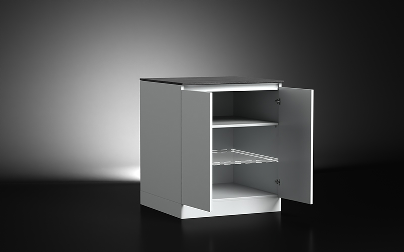 Outdoor Bar Storage Cabinet With Shleves