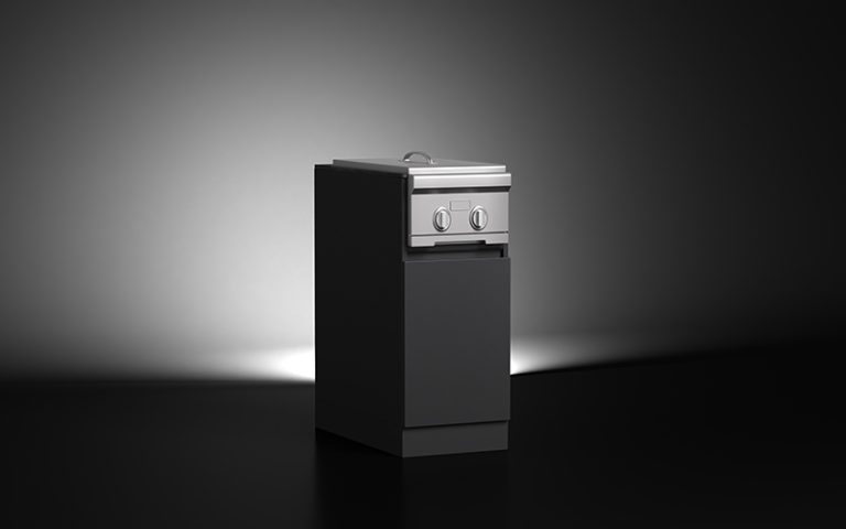 Outdoor Kitchen Burner Cabinet Unit