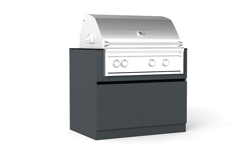 Outdoor Kitchen Cabinets No Grill