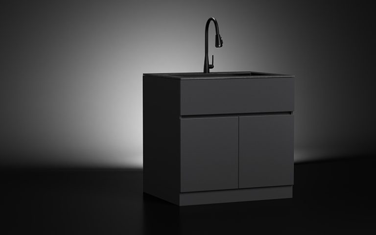 Outdoor Kitchen Sink Cabinet For BBQ