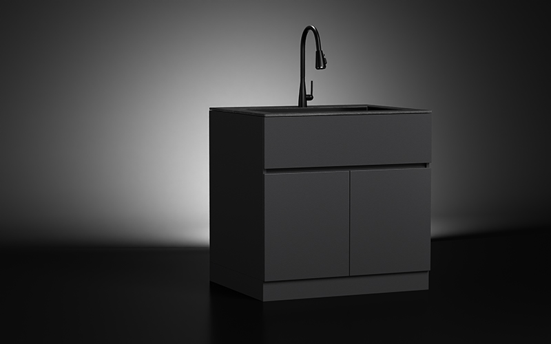 Outdoor Kitchen Sink Cabinet For BBQ