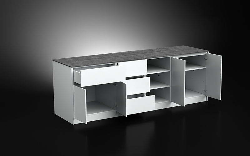 Patio Storage Cabinet With Countertop