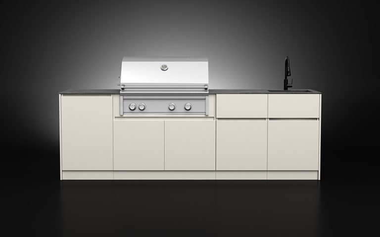 Powder Coated Outdoor Cabinets For Outdoor Kitchen