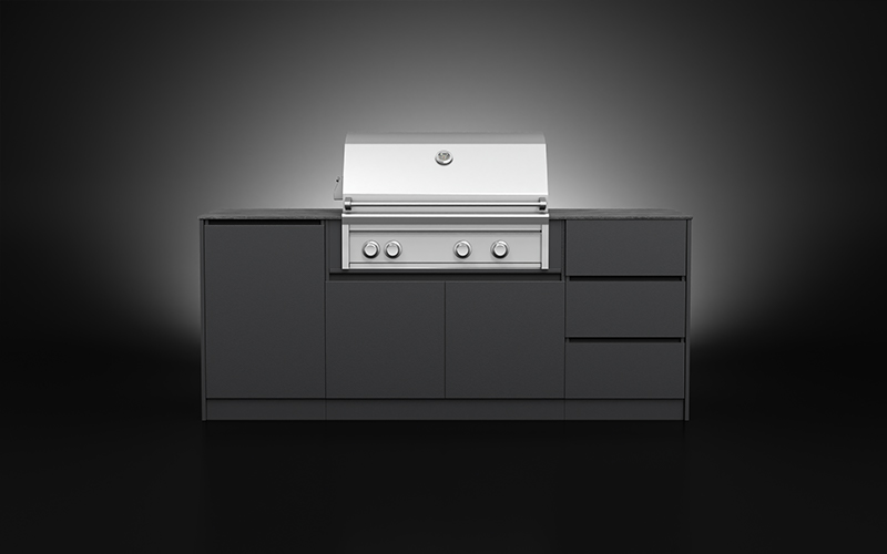 Tiny Outdoor Kitchen