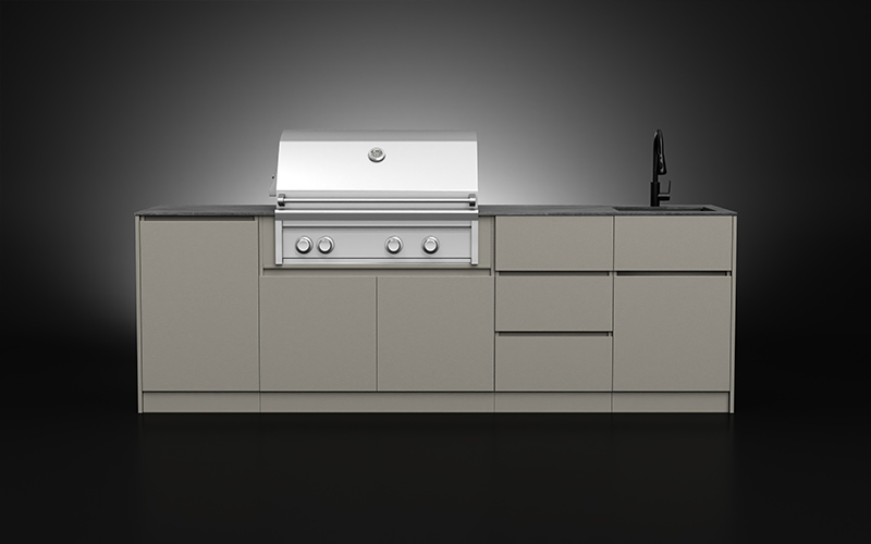 Weatherproof Exterior Kitchen Cabinets