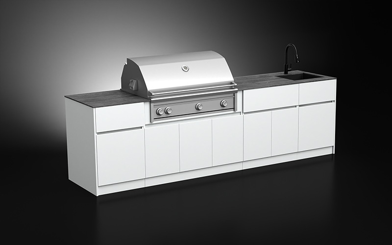 Weatherproof Kitchen Cabinets Outside