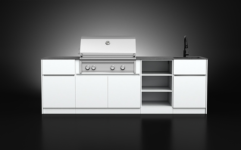 Weatherproof Outdoor Cabinets With sink