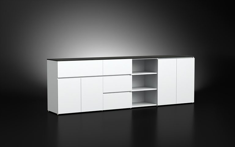 White Color Aluminium Outdoor Cabinetry