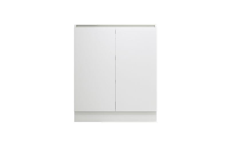 White Color Outdoor Kitchen Cabinet Storage