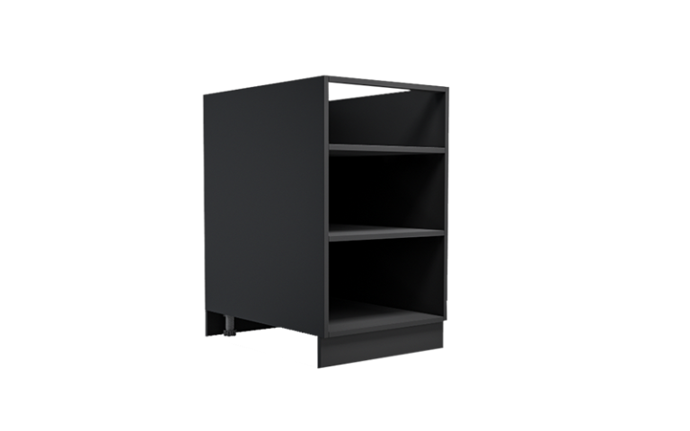 Black Color Outdoor BBQ Kitchen Units