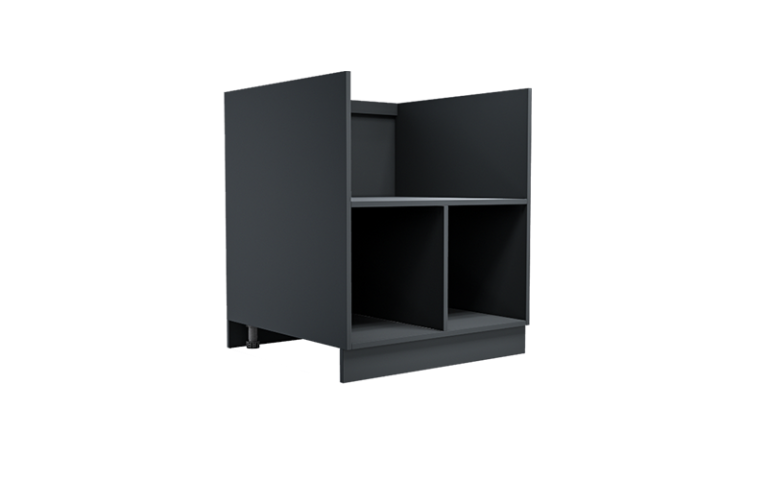 Grey Color Cabinet For Kamado