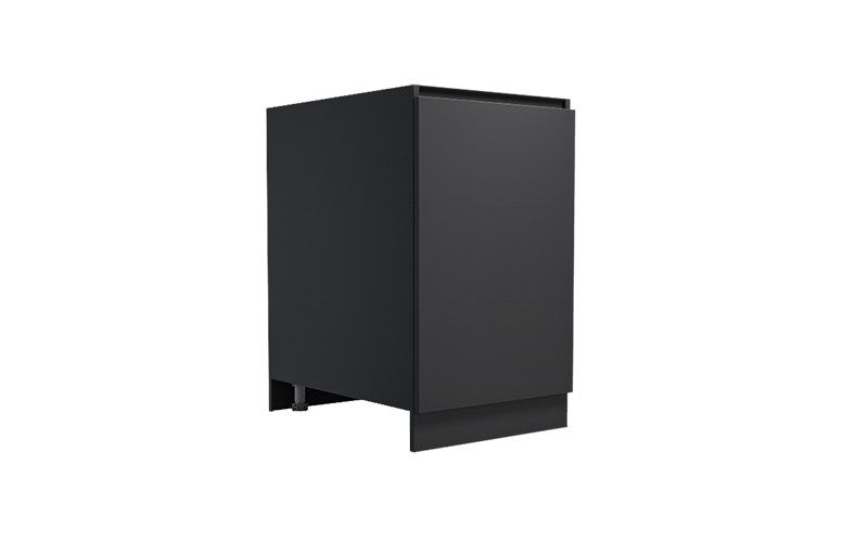 Black Color Outdoor Kitchen Sink Cabinet