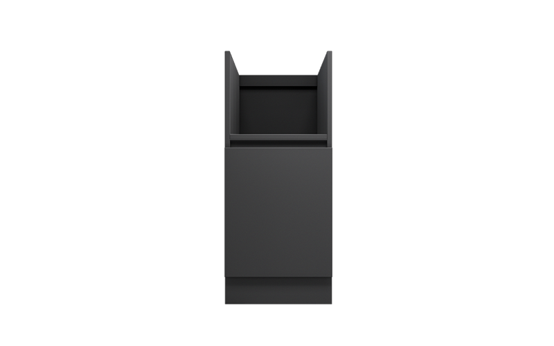 Black Color Power Burner Cabinets
