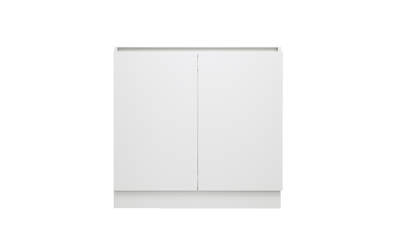 White Color Outdoor Kitchen Sink Unit