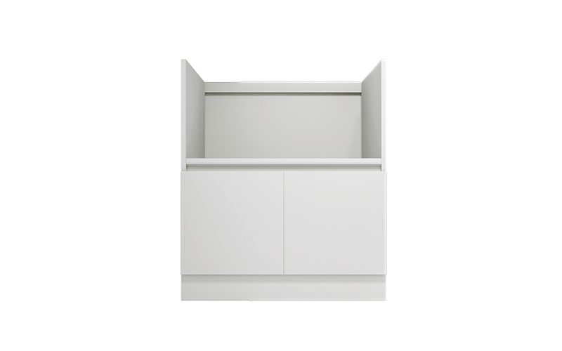White Color Outdoor Kitchen Kamado Cabinet