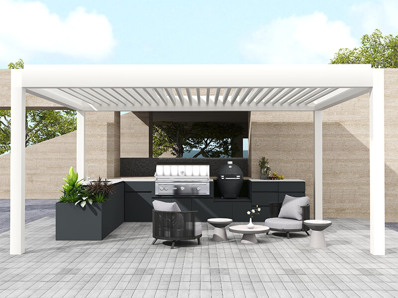Outdoor Kitchen And Patio