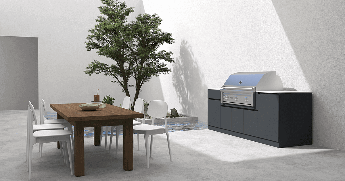 outdoor kitchen cabinet design