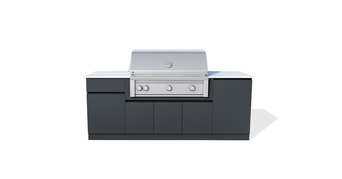 outdoor kitchen cabinets aluminum