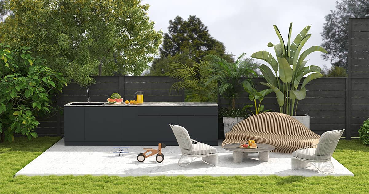 Outdoor Kitchen Cabinets Material