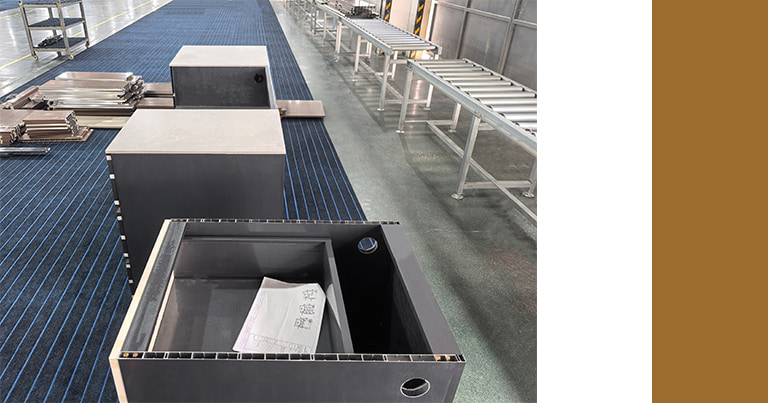 Aluminium Outdoor Kitchen Cabinet Construction