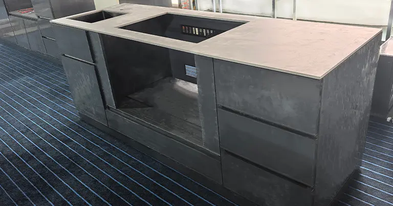 Extruded Aluminium Outdoor Cabinet For Outdoor Kitchen